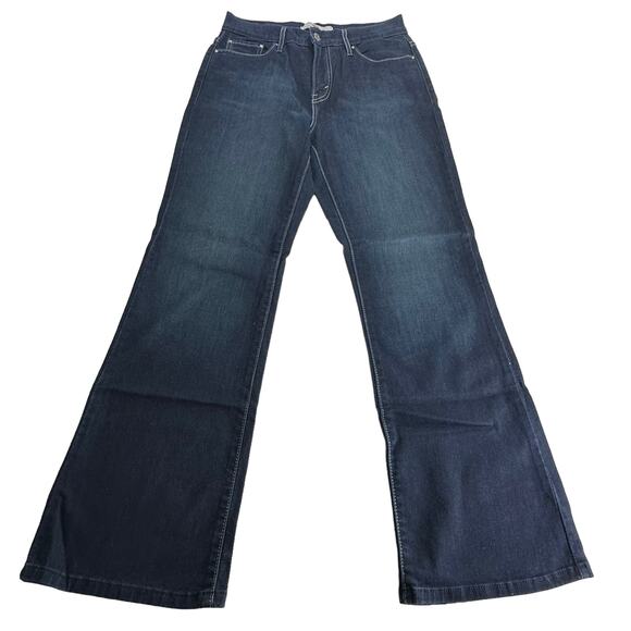 levis perfectly slimming 512 bootcut jeans Size 10 S/C - Picture 2 of 10